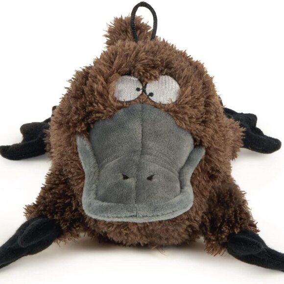 Other - Strong 'N Silent Platypus Silent Squeak Plush Dog Toy, Chew Guard Technology - B